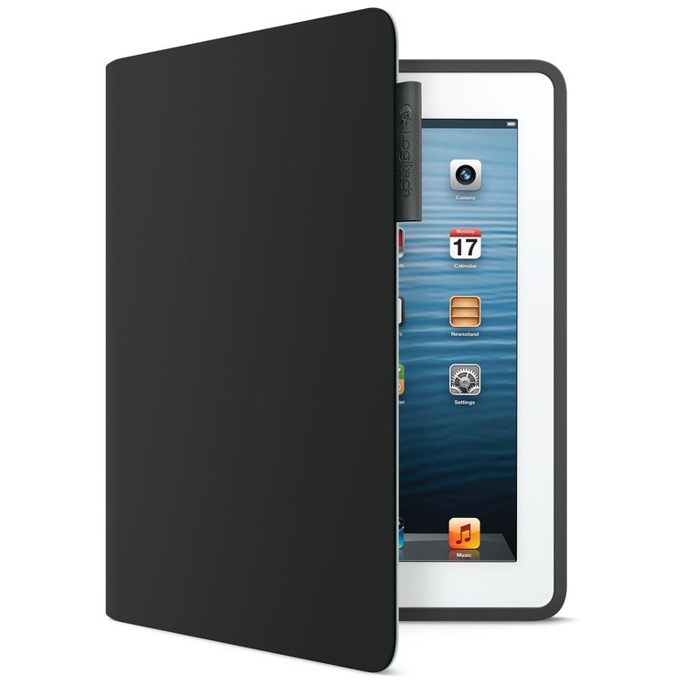 Husa cu tastatura Logitech Carbon pentru iPad, negru