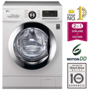 Masina de spalat rufe cu uscator LG F1496ADP3, Spalare 8 kg/Uscare 4 kg, 1400 RPM, Alb Masina de spalat rufe cu uscator LG F1496ADP3, Spalare 8 kg/Uscare 4 kg, 1400 RPM, Alb