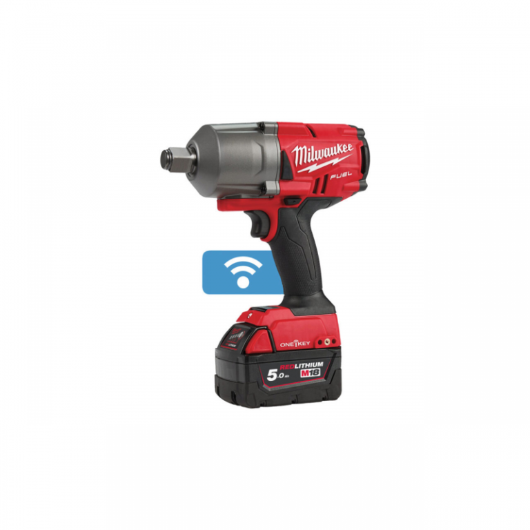 Masina de insurubat cu impact cu acumulatori, 2 x 5.0Ah, 18V, Li-Ion, 2034Nm, Milwaukee, tip M18ONEFHIWF34-502X
