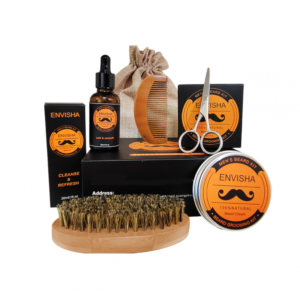 Pachet ingrijire barba, set cadou, 6 piese, Energy Edition, Envisha Pachet ingrijire barba, set cadou, 6 piese, Energy Edition, Envisha