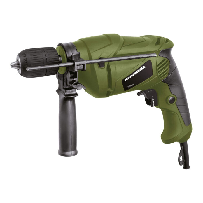 Masina de gaurit cu percutie Heinner IMD104, 750 W, Mandrina 13 mm Masina de gaurit cu percutie Heinner IMD104, 750 W, Mandrina 13 mm