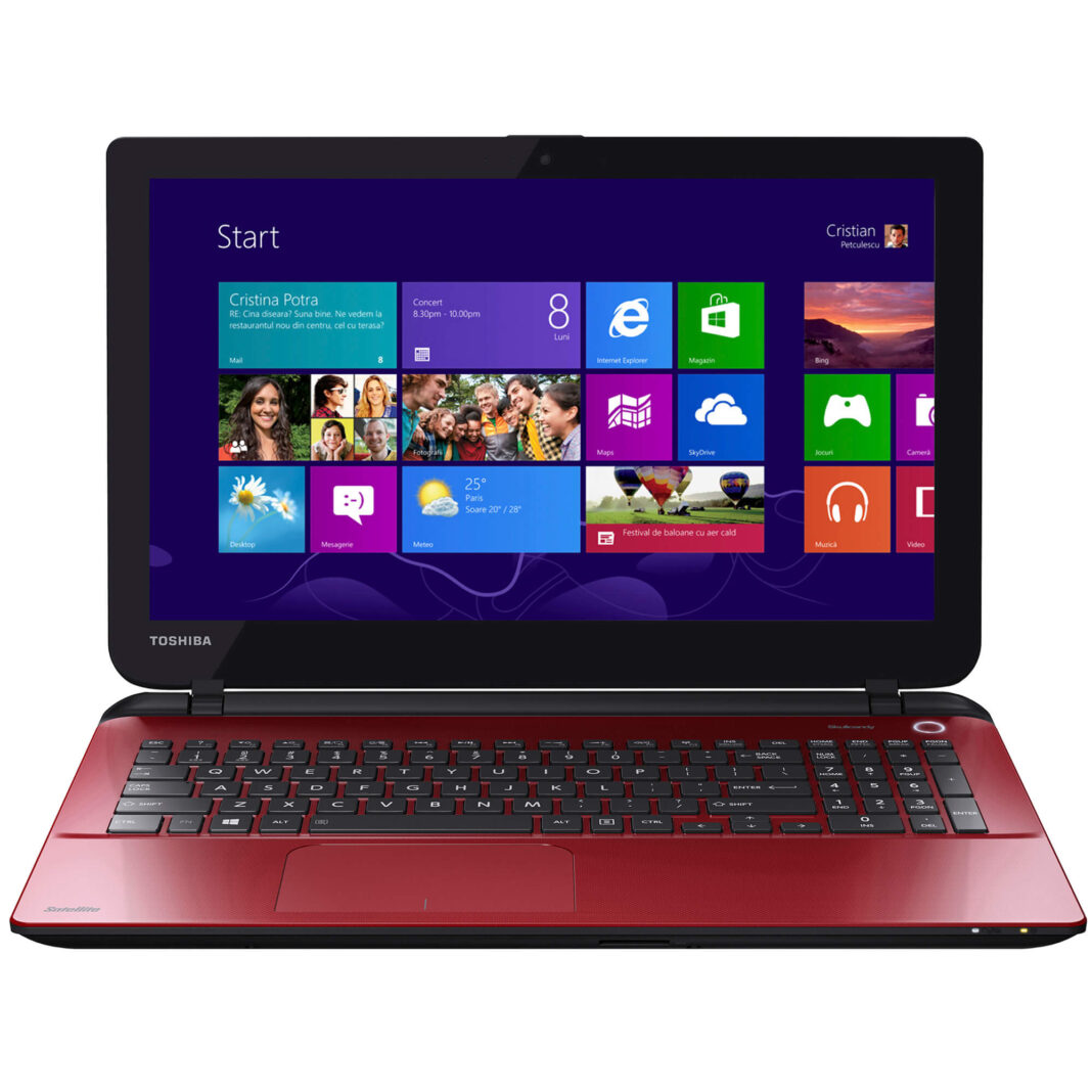 Laptop Toshiba Satellite L50-B-1CE, Intel Core i3-4005U, 4GB DDR3, HDD 500GB, Intel HD Graphics, Windows 8 Laptop Toshiba Satellite L50-B-1CE, Intel Core i3-4005U, 4GB DDR3, HDD 500GB, Intel HD Graphics, Windows 8