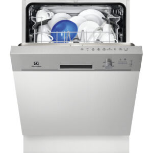 Masina de spalat vase semi-incorporabila Electrolux ESI5201LOX, 13 Seturi, 5 Programe, Clasa A+, 60 cm, Inox Masina de spalat vase semi-incorporabila Electrolux ESI5201LOX, 13 Seturi, 5 Programe, Clasa A+, 60 cm, Inox
