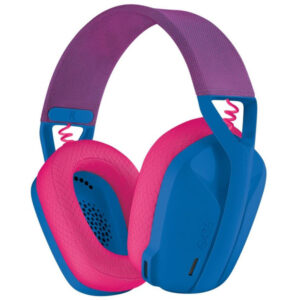 Casti Gaming Logitech Lightspeed G435, Wireless, Blue/Raspberry Casti Gaming Logitech Lightspeed G435, Wireless, Blue/Raspberry