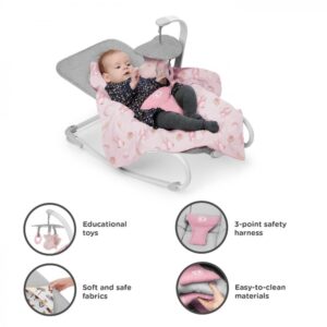 Balansoar Kinderkraft Felio 2 peony rose Balansoar Kinderkraft Felio 2 peony rose