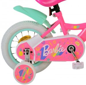 Bicicleta pentru copii EL Barbie 12 inch, frana de mana pe roata fata, scaun si ghidon reglabil, spite metalice, roti gonflabile, stopuri reflectorizante Bicicleta pentru copii EL Barbie 12 inch, frana de mana pe roata fata, scaun si ghidon reglabil, spite metalice, roti gonflabile, stopuri reflectorizante