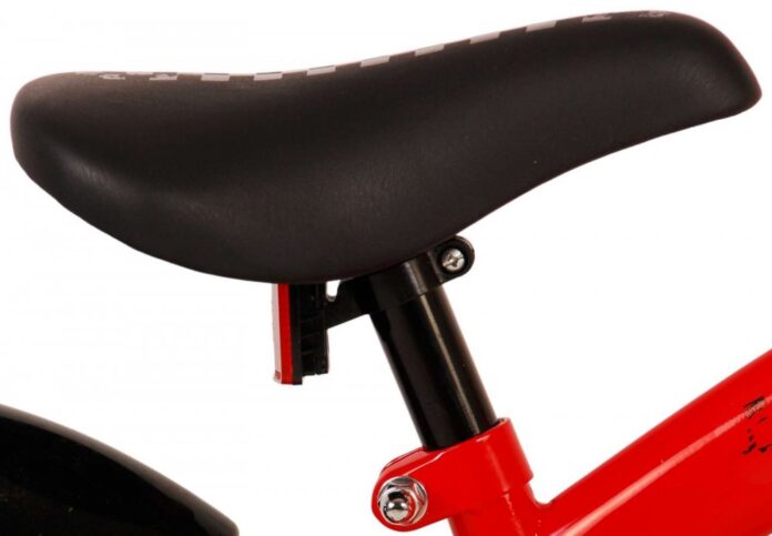 Bicicleta pentru copii EL Disney Cars 16 inch CB, frana de mana pe roata fata, scaun si ghidon reglabil, roti gonflabile, stopuri reflectorizante, roti ajutatoare demontabile