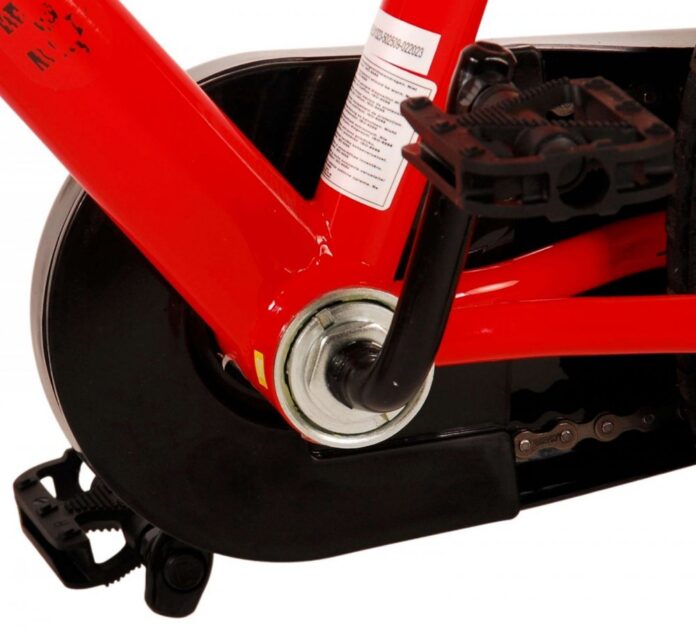 Bicicleta pentru copii EL Disney Cars 16 inch CB, frana de mana pe roata fata, scaun si ghidon reglabil, roti gonflabile, stopuri reflectorizante, roti ajutatoare demontabile