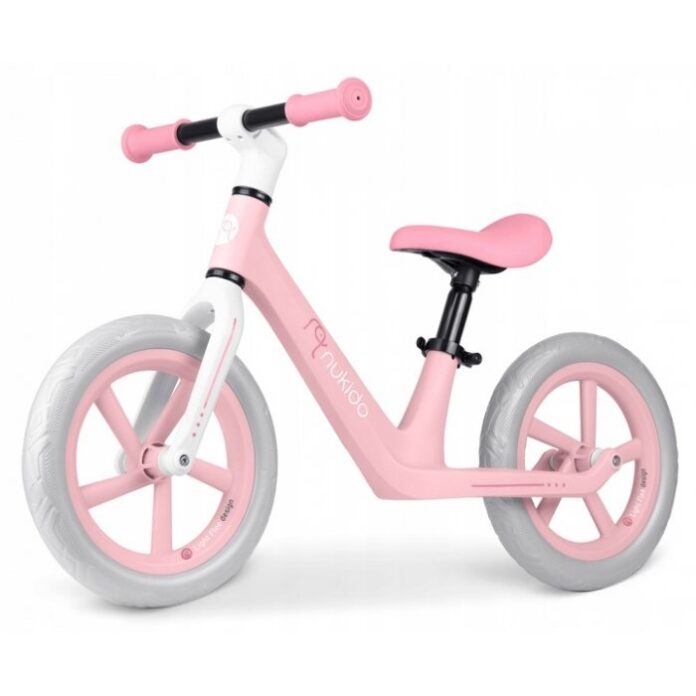 Bicicleta fara pedale pentru copii 87x39x54 cm, roti EVA, Light Flee Nukido Bleumarin