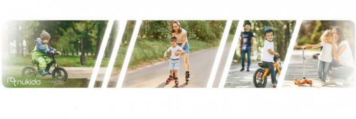 Bicicleta fara pedale pentru copii Nukido Light Flee Verde 87x39x54 cm,de la 2ani, roti EVA,sezut moale cu inaltime reglabila intre 35-41 cm,cadru rezistent,manere cauciucate ergonomice cu opritori