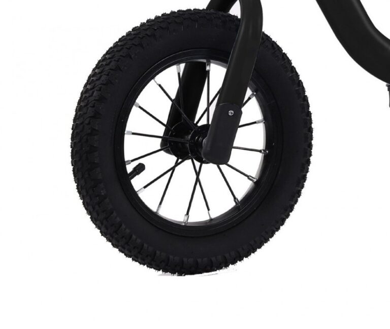 Bicicleta pentru copii Novokids SplendOr Balance Bike 120 Alb, pedagogica fara pedale, cu Roti gonflabile din cauciuc de 12 inch, 1-5 ani, Maxim 30 kg, Cadru otel, Ghidon si sa reglabile pe inaltime