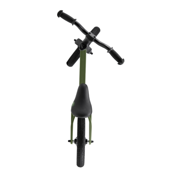 Bicicleta pentru copii Kinderkraft Eter Red fara pedale, roti 12 inch, scaun ergonomic reglabil, greutate admisa 35 kg