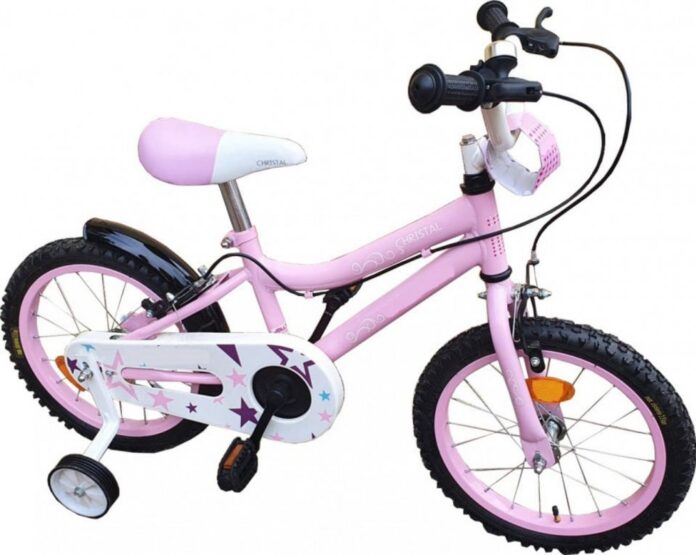 Bicicleta pentru copii Novokids Crystal Bike Roz, Roti 16 inch, Maxim 35 kg, Cadru din otel, Roti ajutatoare, Ghidon si sa reglabile pe inaltime Bicicleta pentru copii Novokids Crystal Bike Roz, Roti 16 inch, Maxim 35 kg, Cadru din otel, Roti ajutatoare, Ghidon si sa reglabile pe inaltime