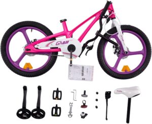 Bicicleta pentru copii Royal Baby 16 inch Galaxy G1601C RozAlb 4-6 ani cu roti ajutatoare si frana pe disc Bicicleta pentru copii Royal Baby 16 inch Galaxy G1601C RozAlb 4-6 ani cu roti ajutatoare si frana pe disc