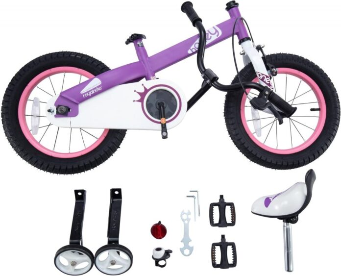 Bicicleta pentru copii Royal Baby Honey Children Mov 14 inch, Frana fata C-Brake, Frana spate Torpedo, Roti Ajutatoare, varsta 3-5 ani Bicicleta pentru copii Royal Baby Honey Children Mov 14 inch, Frana fata C-Brake, Frana spate Torpedo, Roti Ajutatoare, varsta 3-5 ani
