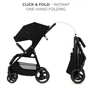 Carucior sport Kinderkraft Trig 3 onyx black Carucior sport Kinderkraft Trig 3 onyx black