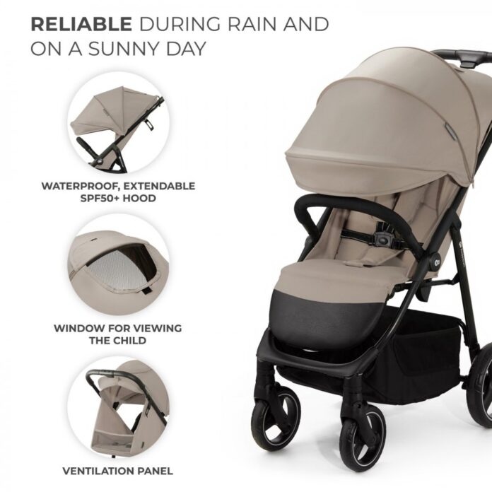 Carucior sport Kinderkraft Trig 3 stone beige