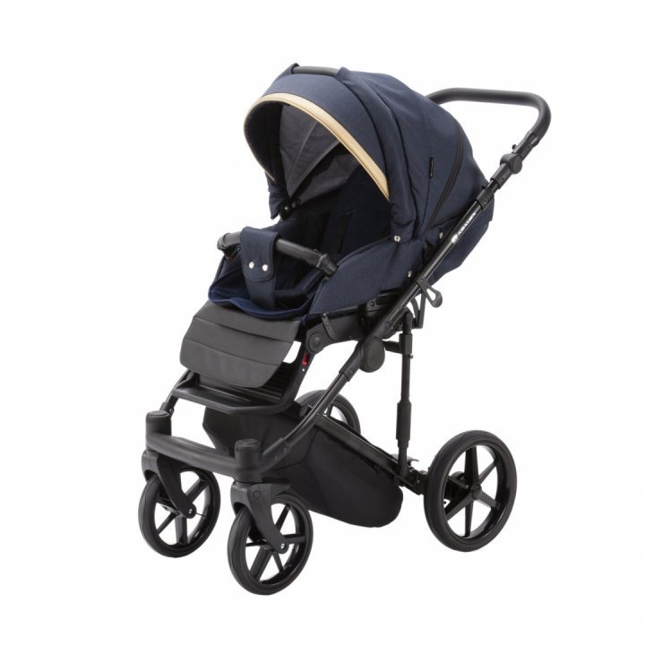 Carucior 3 in 1 Adamex Rimini Alu tip Collection Linen EcoLeather RY95 Blue Gold cu scaun auto iSize, parte sport reglabila pana la orizontala, landou cu suport de cap reglabil, accesorii incluse Carucior 3 in 1 Adamex Rimini Alu tip Collection Linen EcoLeather RY95 Blue Gold cu scaun auto iSize, parte sport reglabila pana la orizontala, landou cu suport de cap reglabil, accesorii incluse