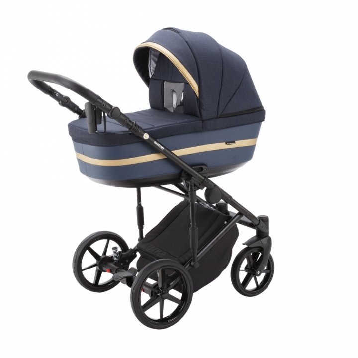 Carucior 3 in 1 Adamex Rimini Alu tip Collection Linen EcoLeather RY95 Blue Gold cu scaun auto iSize, parte sport reglabila pana la orizontala, landou cu suport de cap reglabil, accesorii incluse Carucior 3 in 1 Adamex Rimini Alu tip Collection Linen EcoLeather RY95 Blue Gold cu scaun auto iSize, parte sport reglabila pana la orizontala, landou cu suport de cap reglabil, accesorii incluse
