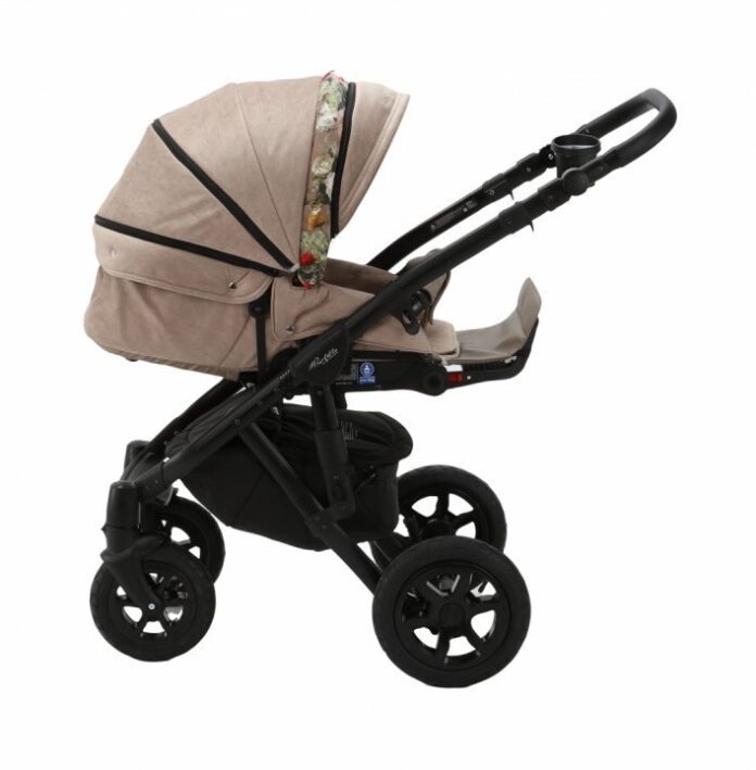 Carucior 3 in 1 Adamex Barletta FL5 Flowers Collection oak barrel cu scaun auto iSize, landou cu suport de cap reglabil pe inaltime, parte sport reglabila pana la orizontala, suspensii Carucior 3 in 1 Adamex Barletta FL5 Flowers Collection oak barrel cu scaun auto iSize, landou cu suport de cap reglabil pe inaltime, parte sport reglabila pana la orizontala, suspensii