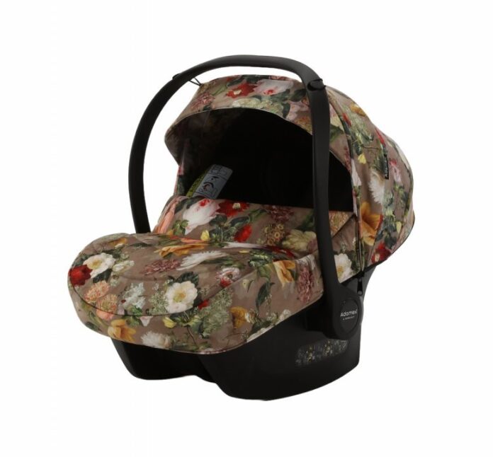 Carucior 3 in 1 Adamex Barletta FL5 Flowers Collection oak barrel cu scaun auto iSize, landou cu suport de cap reglabil pe inaltime, parte sport reglabila pana la orizontala, suspensii Carucior 3 in 1 Adamex Barletta FL5 Flowers Collection oak barrel cu scaun auto iSize, landou cu suport de cap reglabil pe inaltime, parte sport reglabila pana la orizontala, suspensii