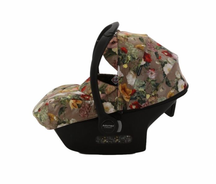 Carucior 3 in 1 Adamex Barletta FL5 Flowers Collection oak barrel cu scaun auto iSize, landou cu suport de cap reglabil pe inaltime, parte sport reglabila pana la orizontala, suspensii Carucior 3 in 1 Adamex Barletta FL5 Flowers Collection oak barrel cu scaun auto iSize, landou cu suport de cap reglabil pe inaltime, parte sport reglabila pana la orizontala, suspensii