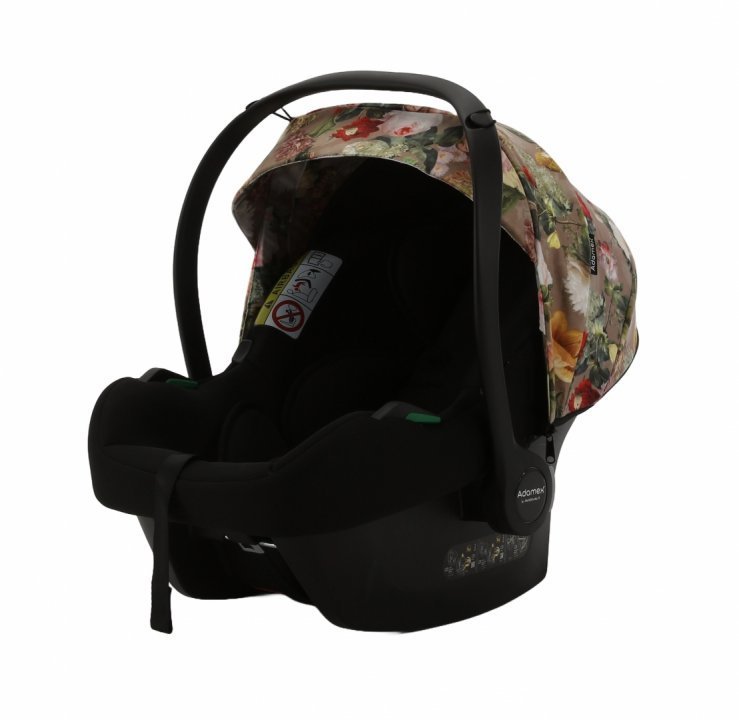 Carucior 3 in 1 Adamex Barletta FL5 Flowers Collection oak barrel cu scaun auto iSize, landou cu suport de cap reglabil pe inaltime, parte sport reglabila pana la orizontala, suspensii Carucior 3 in 1 Adamex Barletta FL5 Flowers Collection oak barrel cu scaun auto iSize, landou cu suport de cap reglabil pe inaltime, parte sport reglabila pana la orizontala, suspensii