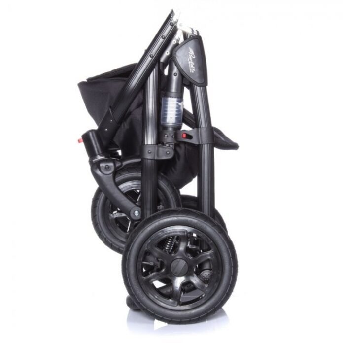 Carucior 3 in 1 Adamex Barletta FL2 Flowers Collection rosewood cu scaun auto iSize, landou cu suport de cap reglabil pe inaltime, parte sport reglabila pana la orizontala, suspensii