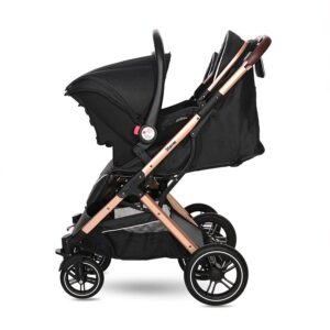 Carucior pentru nou-nascut Storm pana la 22 kg cadru aluminiu Luxe Black Carucior pentru nou-nascut Storm pana la 22 kg cadru aluminiu Luxe Black