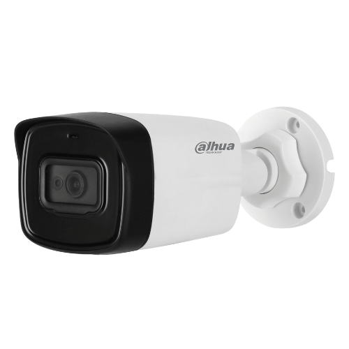 Camera de supraveghere 4K, exterior, 8MP, Dahua HAC-HFW1800TL-A-0360B, lentila 3.6mm, IR 80m, microfon Camera de supraveghere 4K, exterior, 8MP, Dahua HAC-HFW1800TL-A-0360B, lentila 3.6mm, IR 80m, microfon