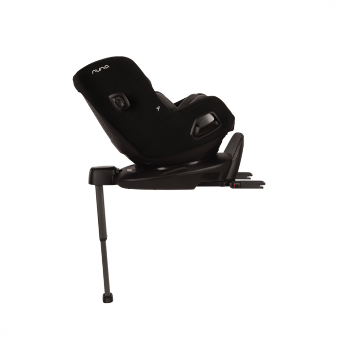 Scaun auto pentru copii Nuna PRUU Caviar, 40-105 cm, testat ADAC si certificat R129, rotativ, spatar reglabil, tetiera ajustabila
