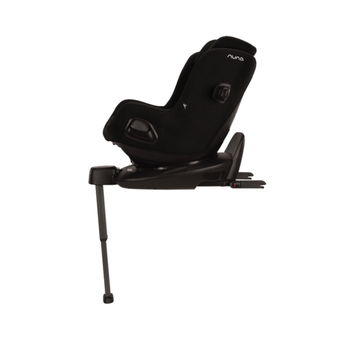 Scaun auto pentru copii Nuna PRUU Caviar, 40-105 cm, testat ADAC si certificat R129, rotativ, spatar reglabil, tetiera ajustabila