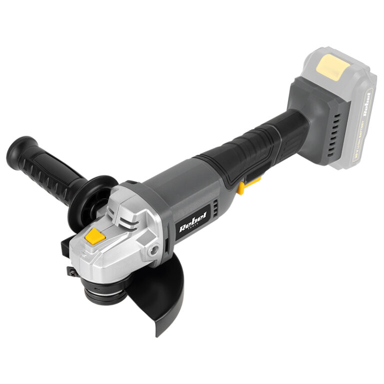 Polizor unghiular, 20V, fara acumulator, Rebel RB-1022