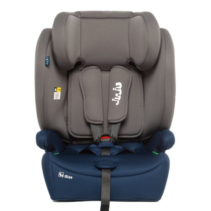 Scaun auto Juju Safe Rider i-Size gri-bleumarin