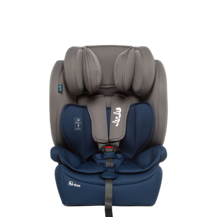 Scaun auto Juju Safe Rider i-Size gri-bleumarin