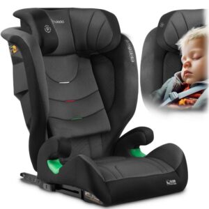 Scaun auto copii cu isofix Nukido I-SIZE 100-150 cm Louis Soft NegruGri,spatar reglabil si detasabil,tetiera reglabila in 12 pozitii,indicatori instalare centura,protectie la impact lateral,certificare ECE R129 Scaun auto copii cu isofix Nukido I-SIZE 100-150 cm Louis Soft NegruGri,spatar reglabil si detasabil,tetiera reglabila in 12 pozitii,indicatori instalare centura,protectie la impact lateral,certificare ECE R129