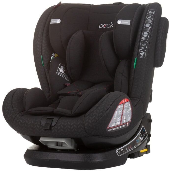 Scaun auto Chipolino Peak I-Size 40-150 cm obsidian cu sistem Isofix Scaun auto Chipolino Peak I-Size 40-150 cm obsidian cu sistem Isofix