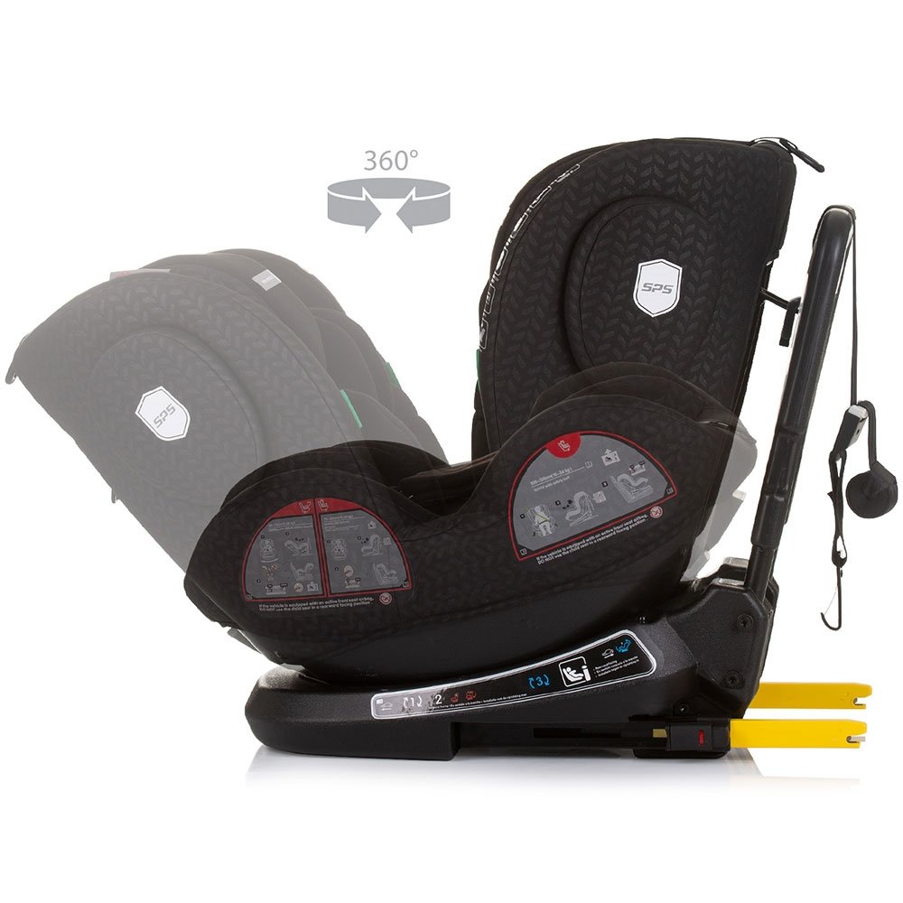 Scaun auto Chipolino Peak I-Size 40-150 cm obsidian cu sistem Isofix Scaun auto Chipolino Peak I-Size 40-150 cm obsidian cu sistem Isofix