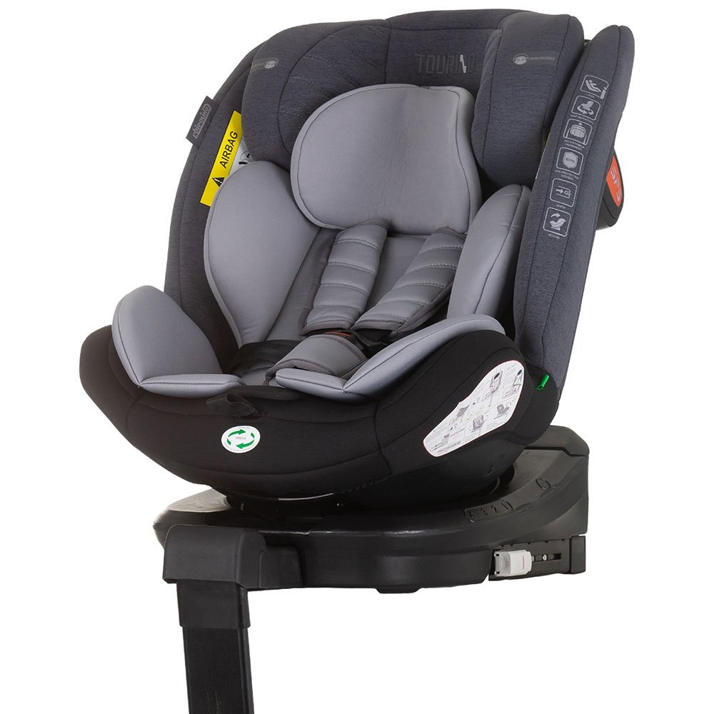 Scaun auto Chipolino Tourino I-Size 40-150 cm grey mix cu sistem Isofix Scaun auto Chipolino Tourino I-Size 40-150 cm grey mix cu sistem Isofix