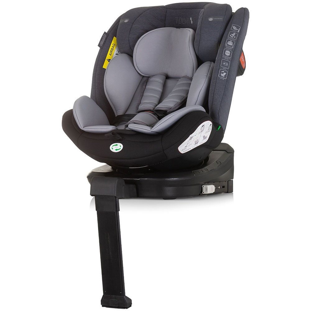 Scaun auto Chipolino Tourino I-Size 40-150 cm grey mix cu sistem Isofix Scaun auto Chipolino Tourino I-Size 40-150 cm grey mix cu sistem Isofix