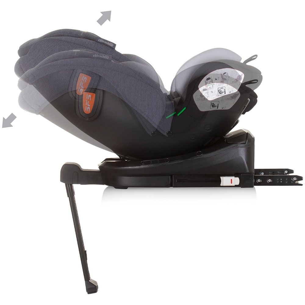 Scaun auto Chipolino Tourino I-Size 40-150 cm grey mix cu sistem Isofix Scaun auto Chipolino Tourino I-Size 40-150 cm grey mix cu sistem Isofix