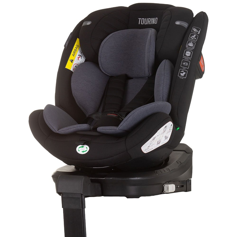 Scaun auto Chipolino Tourino I-Size 40-150 cm obsidian cu sistem Isofix Scaun auto Chipolino Tourino I-Size 40-150 cm obsidian cu sistem Isofix