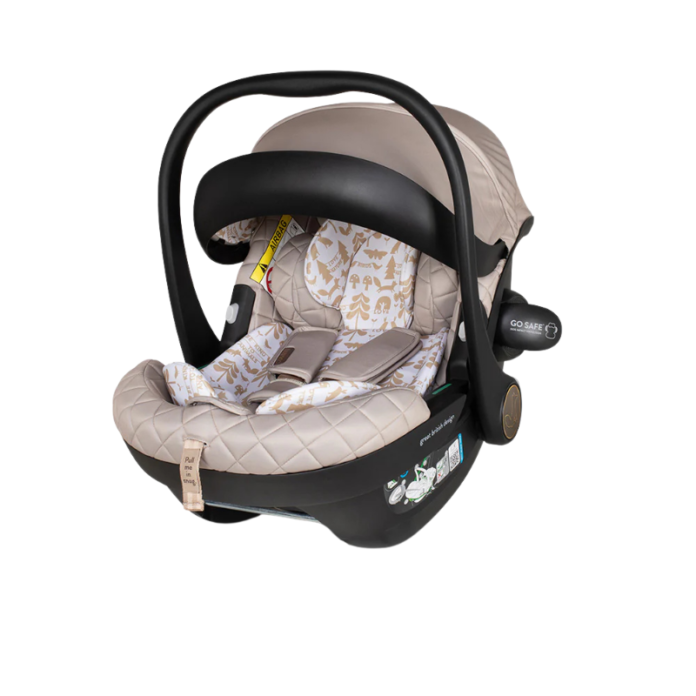 Scaun auto Cosatto Acorn 2 Whisper I-Size, Certificare ADAC, Insertii moi, Husa detasabila, Copertina reglabila