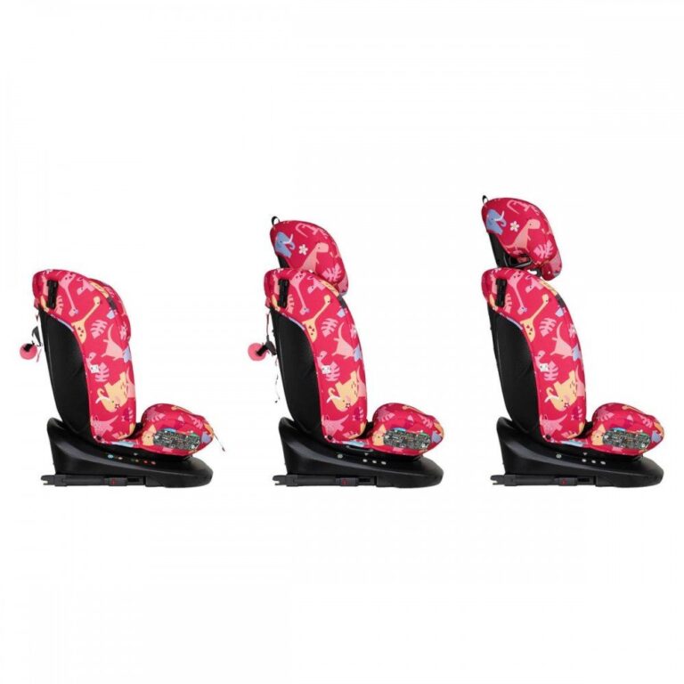 Scaun auto Cosatto Get Set Gro Dino Delite I-Size Rotativ 360, Certificare ADAC, Spatar si Tetiera reglabile, Husa detasabila, Isofix, TopTether, 40-150 cm