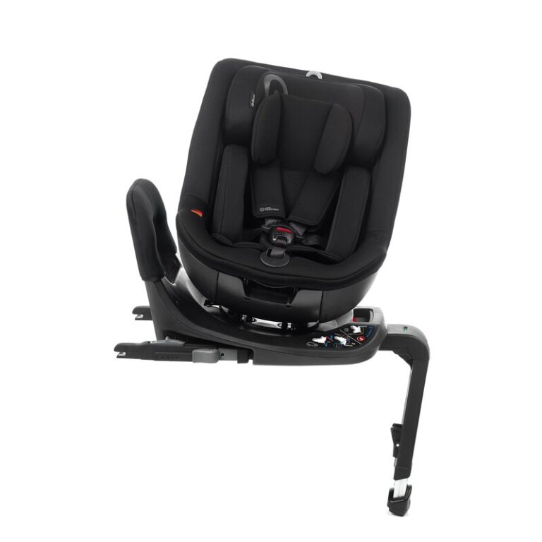 Scaun auto Jane Iflow I-Size rotire 360 grade 40-105 cm cu isofix si picior stabilizator Matt Gray