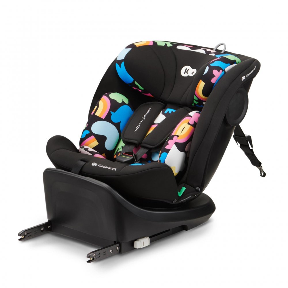 Scaun auto Kinderkraft I-Grow I-Size 40-150 cm Happy Shapes Scaun auto Kinderkraft I-Grow I-Size 40-150 cm Happy Shapes