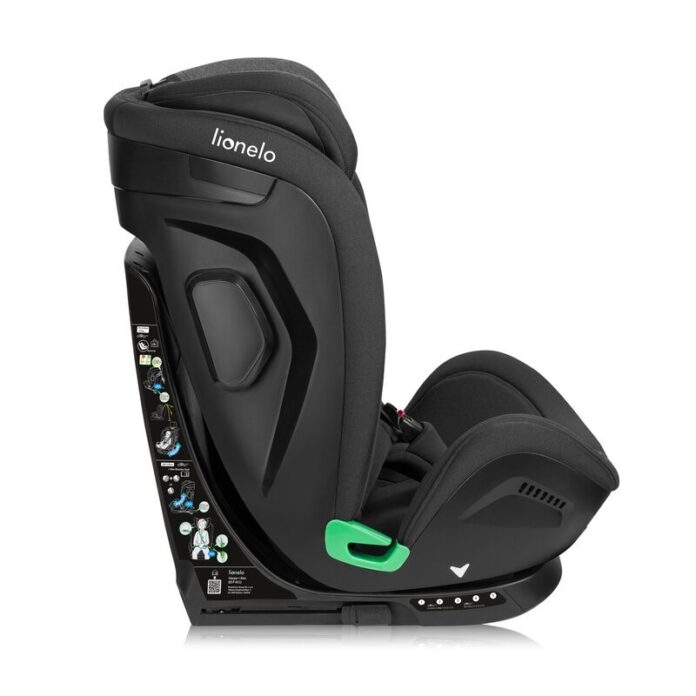Scaun auto Lionelo Harper i-Size cu isofix 76-150 cm gri Scaun auto Lionelo Harper i-Size cu isofix 76-150 cm gri