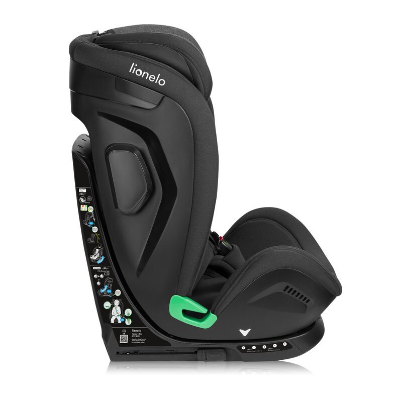 Scaun auto Lionelo Harper i-Size cu isofix 76-150 cm gri Scaun auto Lionelo Harper i-Size cu isofix 76-150 cm gri