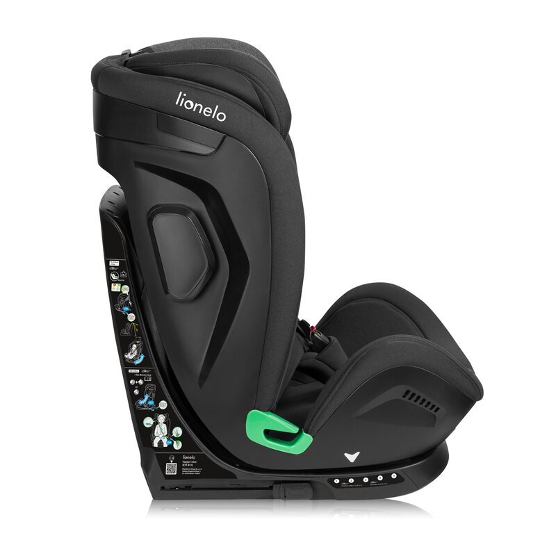 Scaun auto Lionelo Harper i-Size cu isofix 76-150 cm gri Scaun auto Lionelo Harper i-Size cu isofix 76-150 cm gri