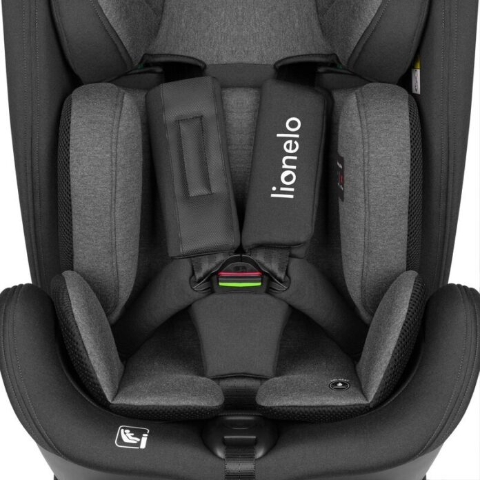 Scaun auto Lionelo Harper i-Size cu isofix 76-150 cm gri Scaun auto Lionelo Harper i-Size cu isofix 76-150 cm gri